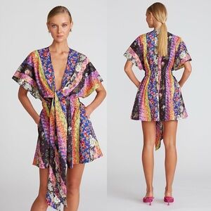 AMUR Nyla Tie Front Dress
